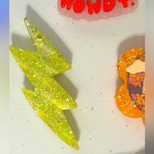 Lightening bolt car freshie